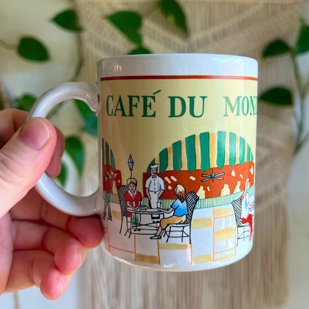 Vintage Café Du Monde Mug Ljungberg Collection Japan | New Orleans Coffee Cup